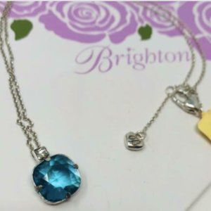 New Brighton Your true color LOVABLE petite necklace NWT $58 retail Zircon -Blue